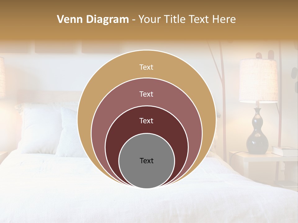 Beautiful Contemporary Bedroom. PowerPoint Template