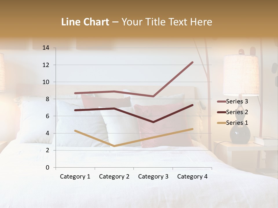 Beautiful Contemporary Bedroom. PowerPoint Template