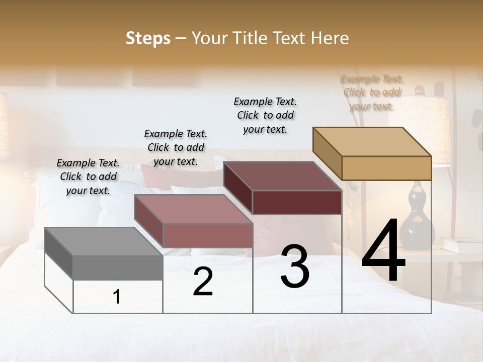 Beautiful Contemporary Bedroom. PowerPoint Template