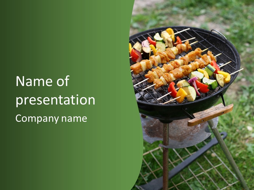 Grilling PowerPoint Template