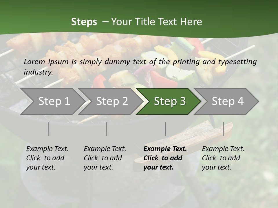 Grilling PowerPoint Template