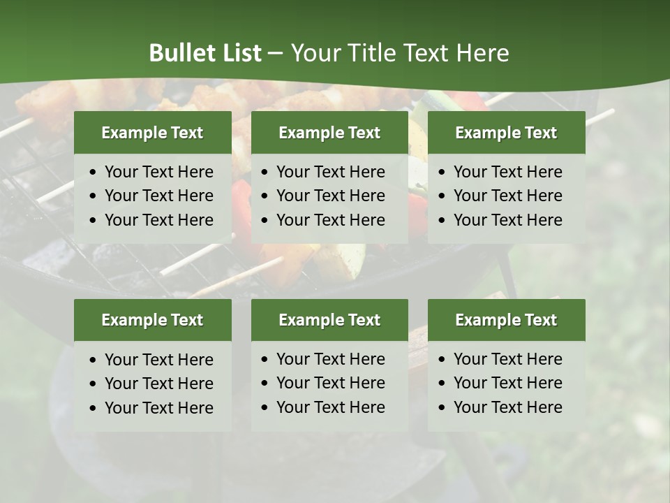 Grilling PowerPoint Template