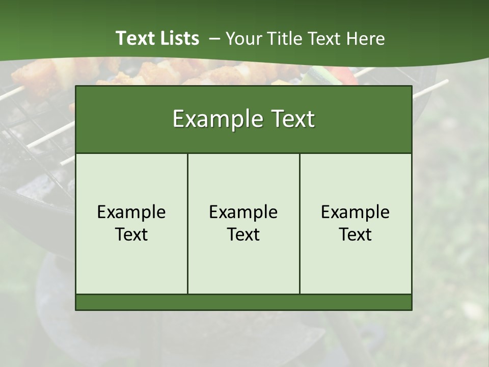 Grilling PowerPoint Template