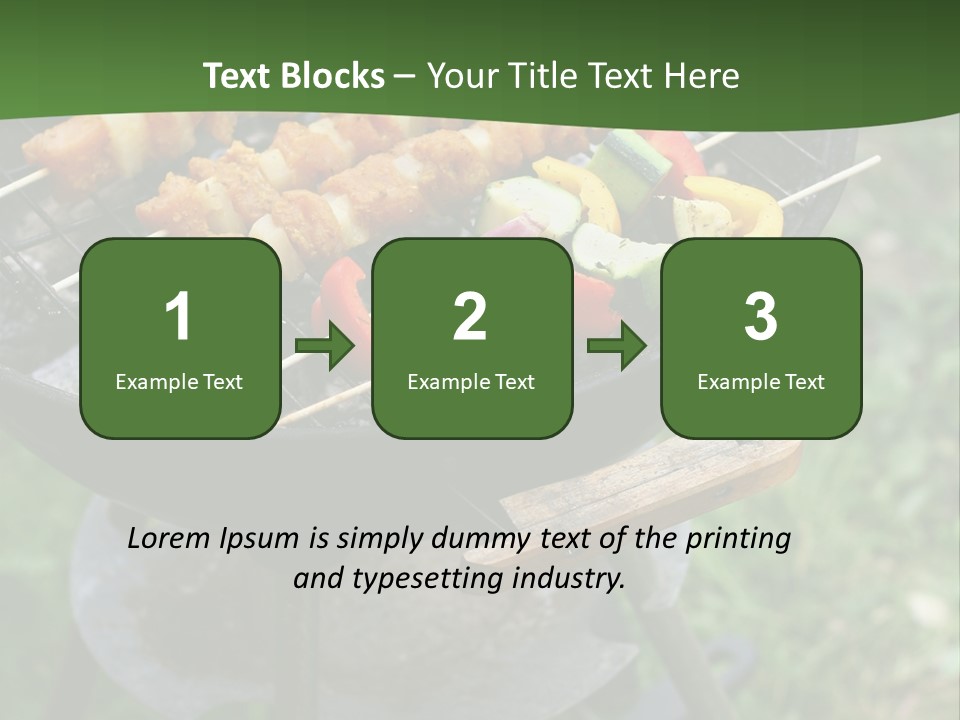 Grilling PowerPoint Template