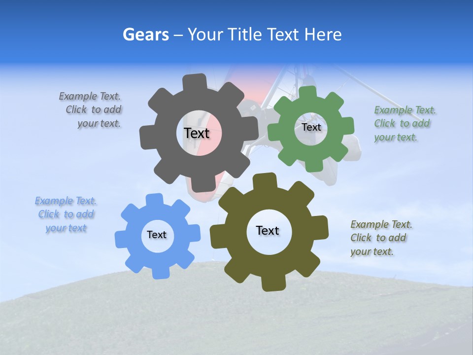Hang-Gliders PowerPoint Template
