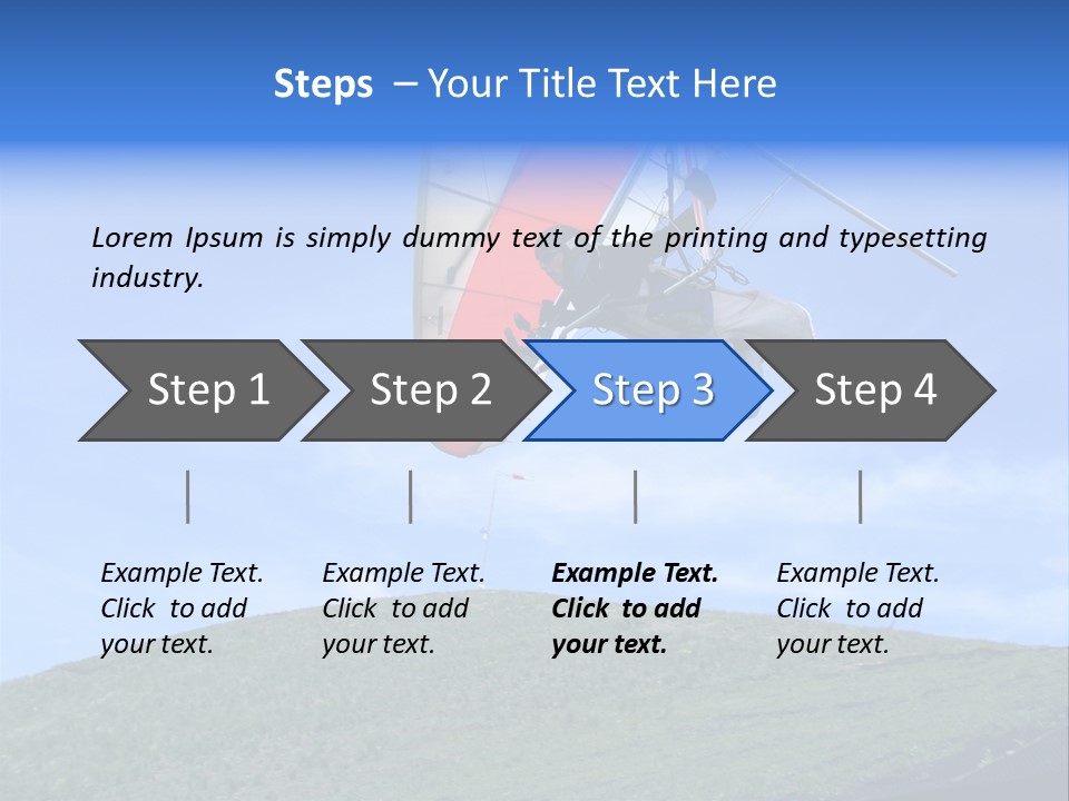 Hang-Gliders PowerPoint Template