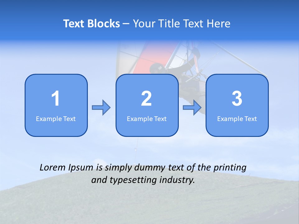 Hang-Gliders PowerPoint Template