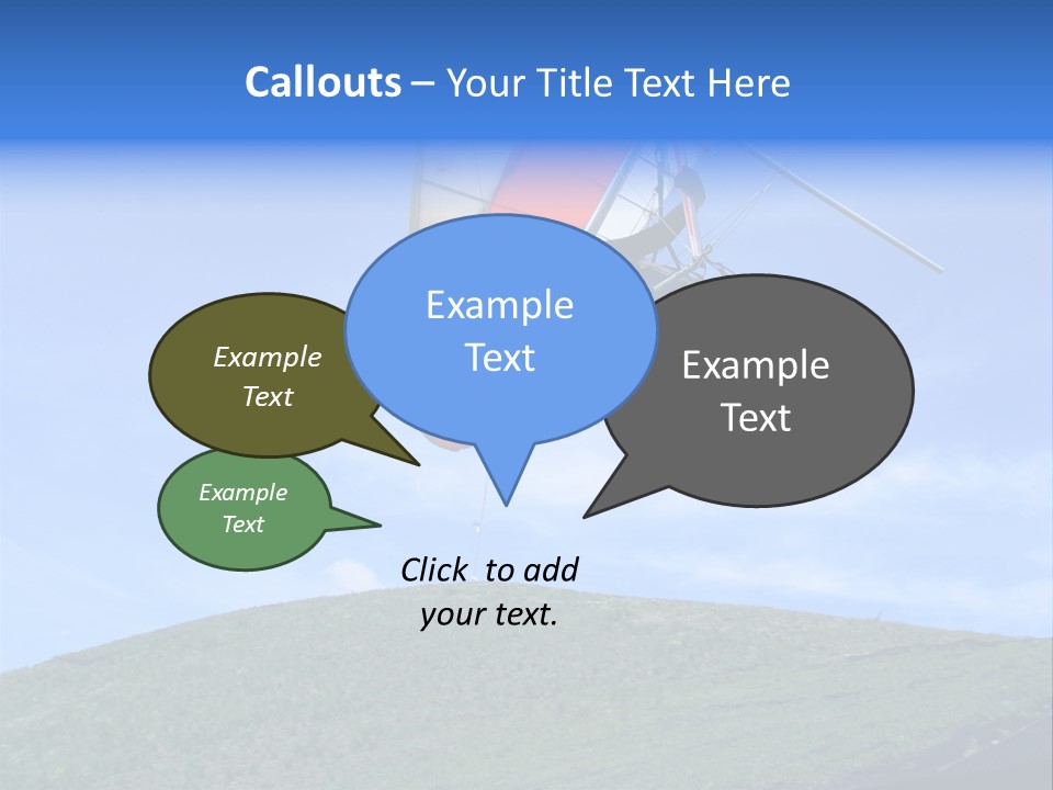 Hang-Gliders PowerPoint Template