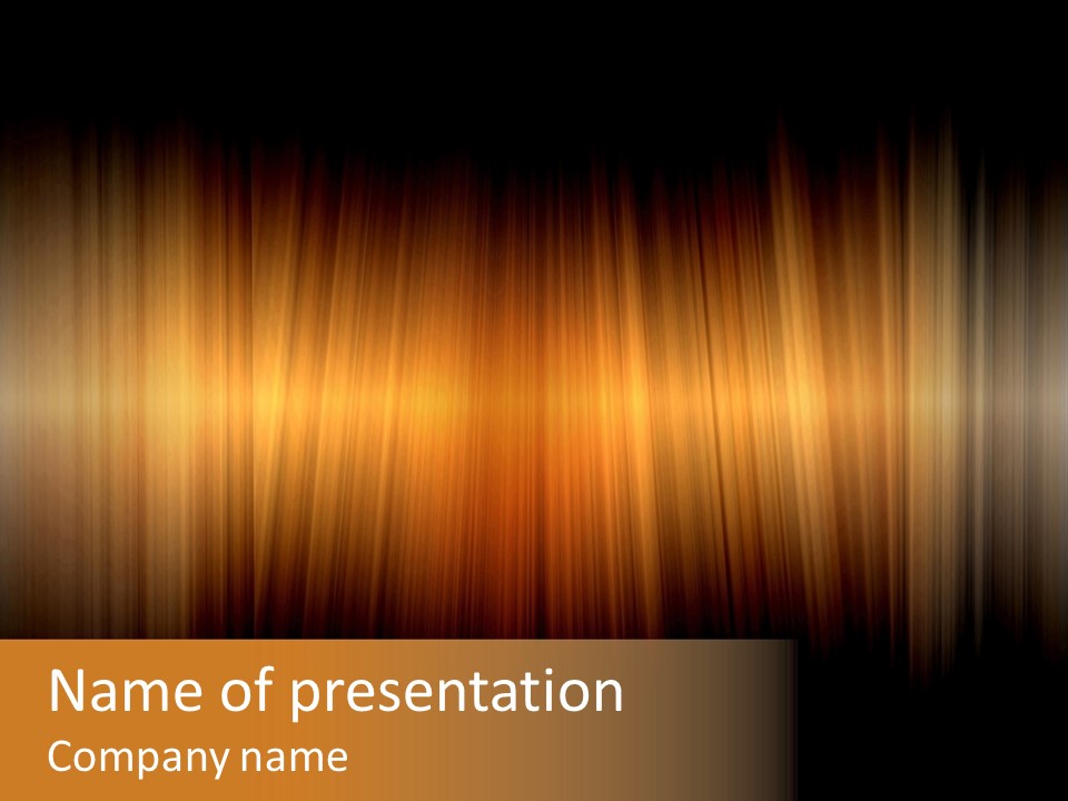 Energy Background PowerPoint Template