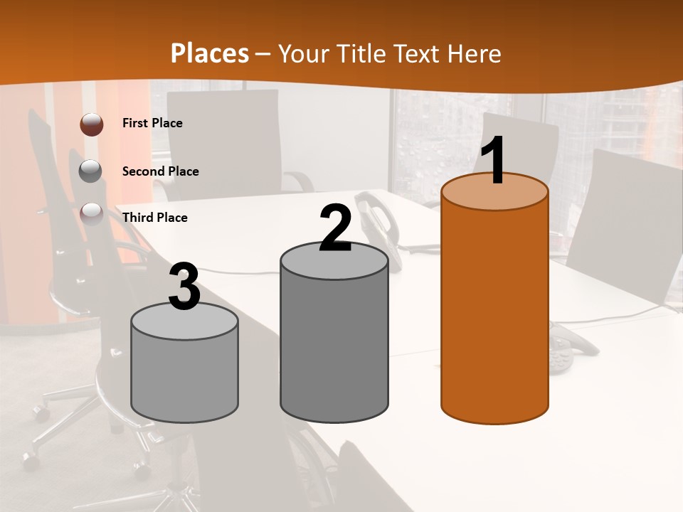 View From Office PowerPoint Template
