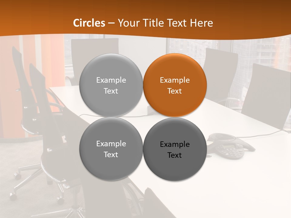 View From Office PowerPoint Template
