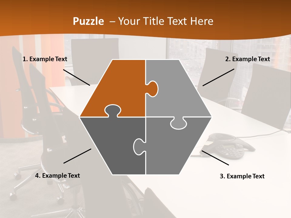 View From Office PowerPoint Template