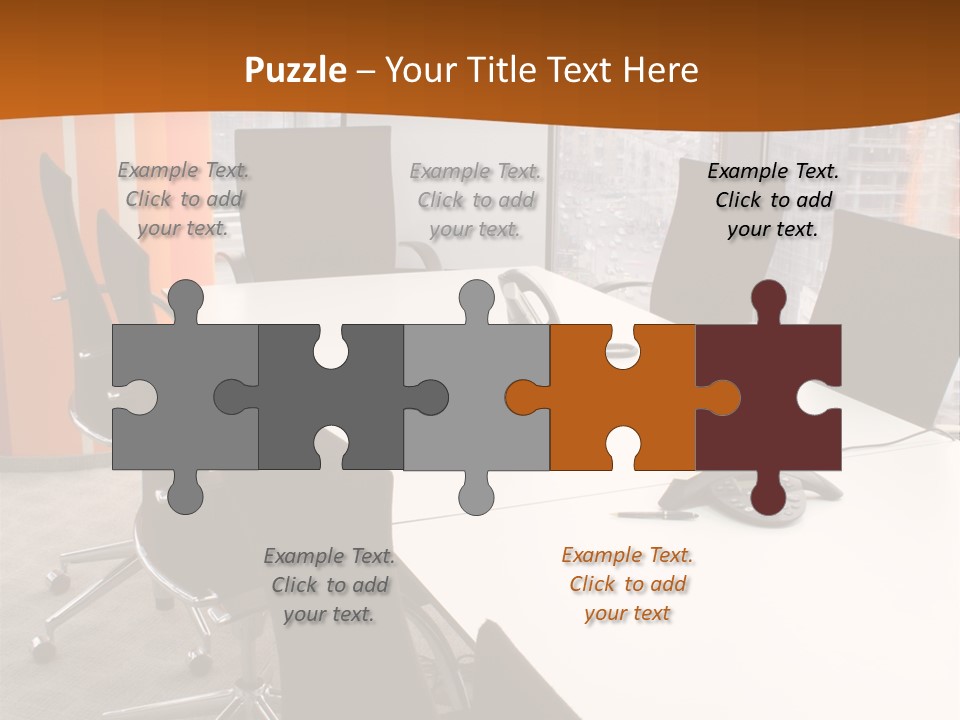 View From Office PowerPoint Template