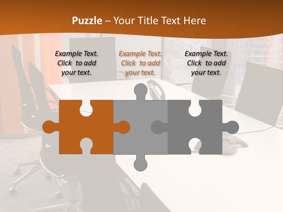 View From Office PowerPoint Template