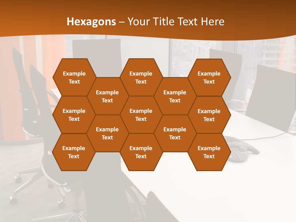 View From Office PowerPoint Template