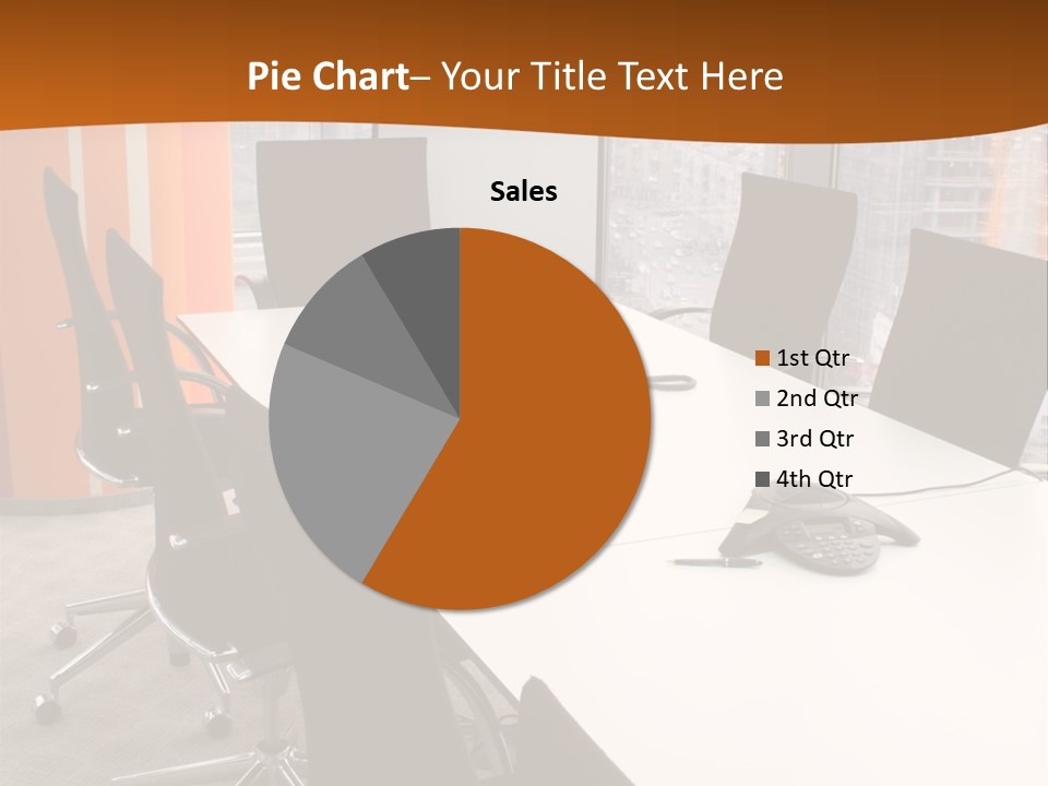 View From Office PowerPoint Template