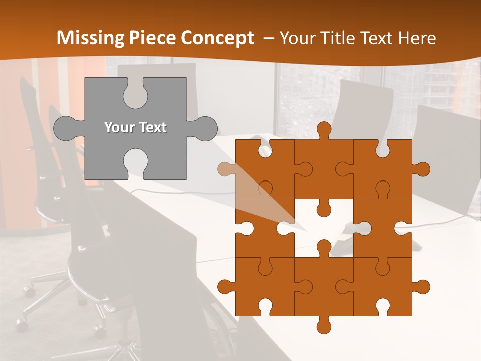 View From Office PowerPoint Template