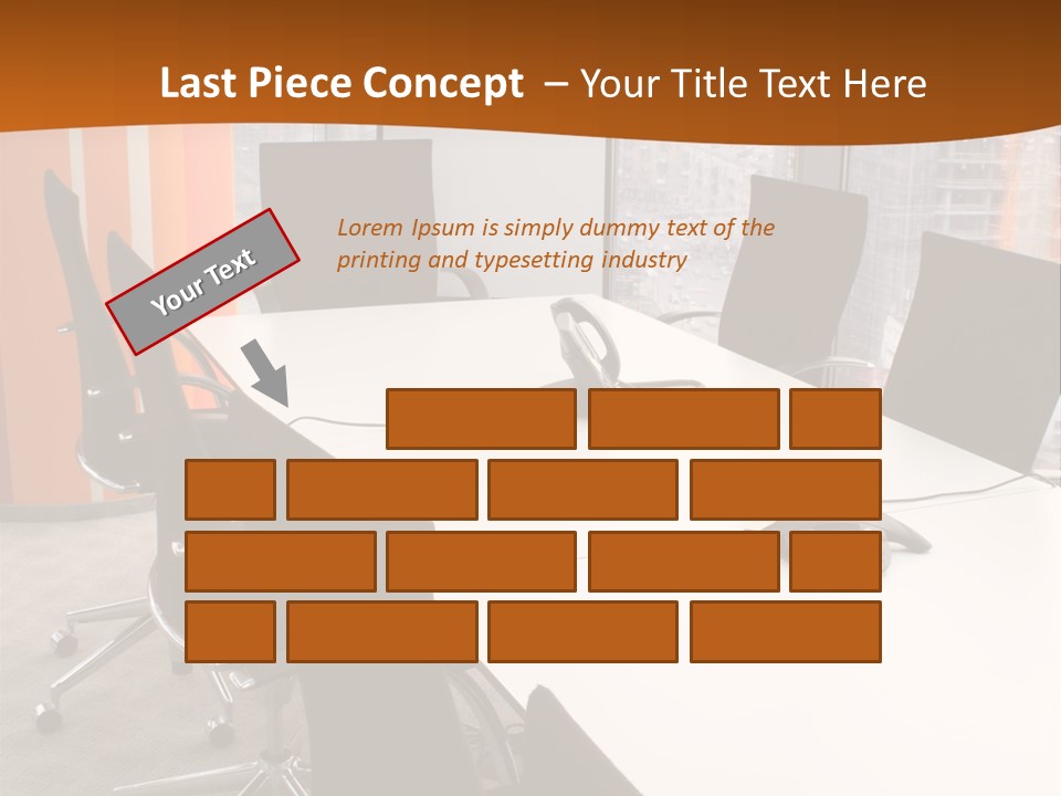 View From Office PowerPoint Template