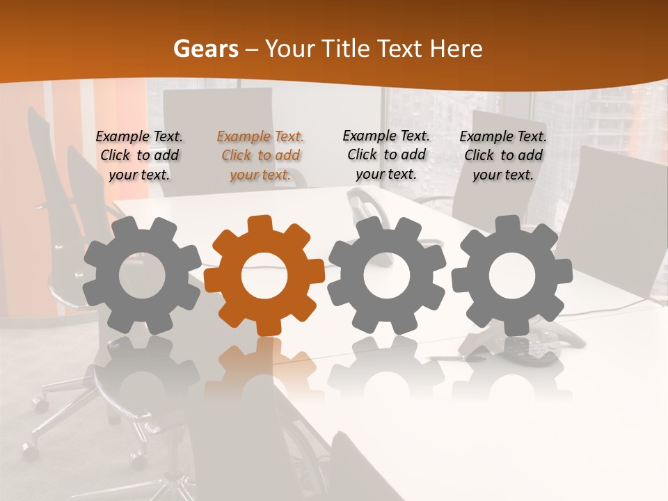 View From Office PowerPoint Template