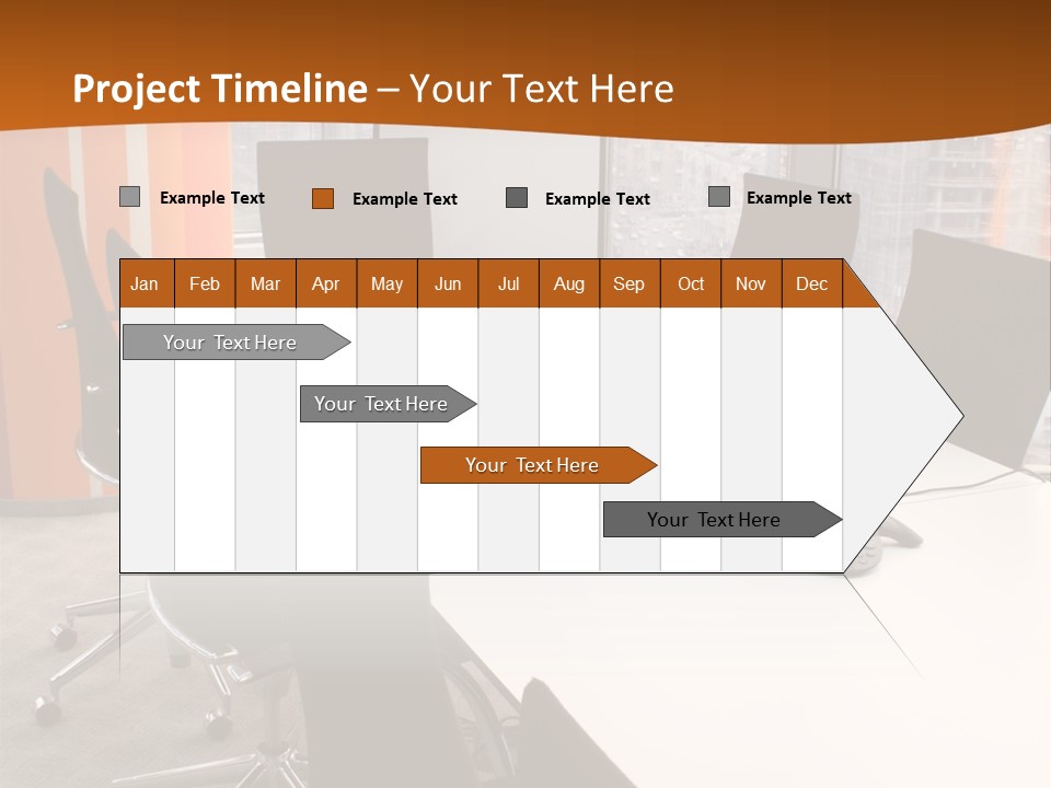 View From Office PowerPoint Template