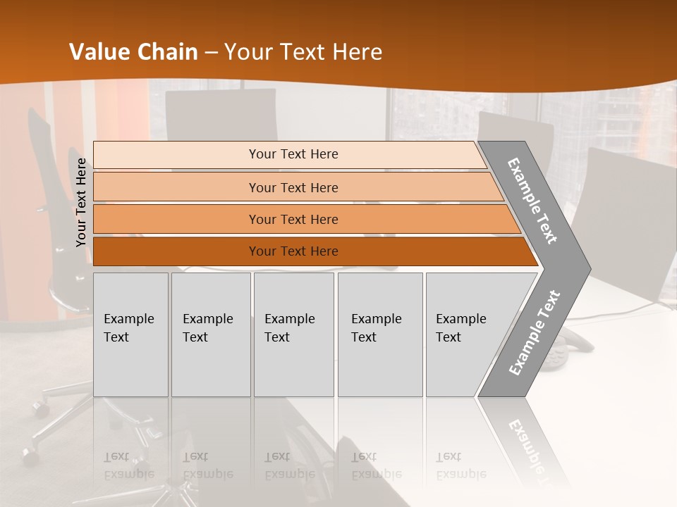 View From Office PowerPoint Template