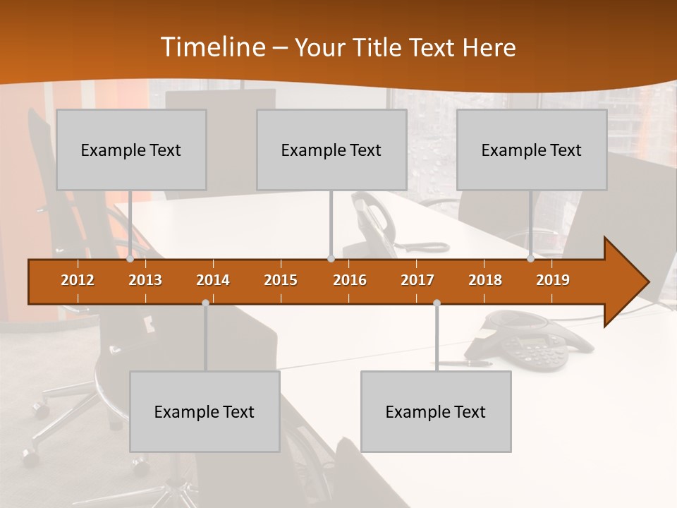 View From Office PowerPoint Template