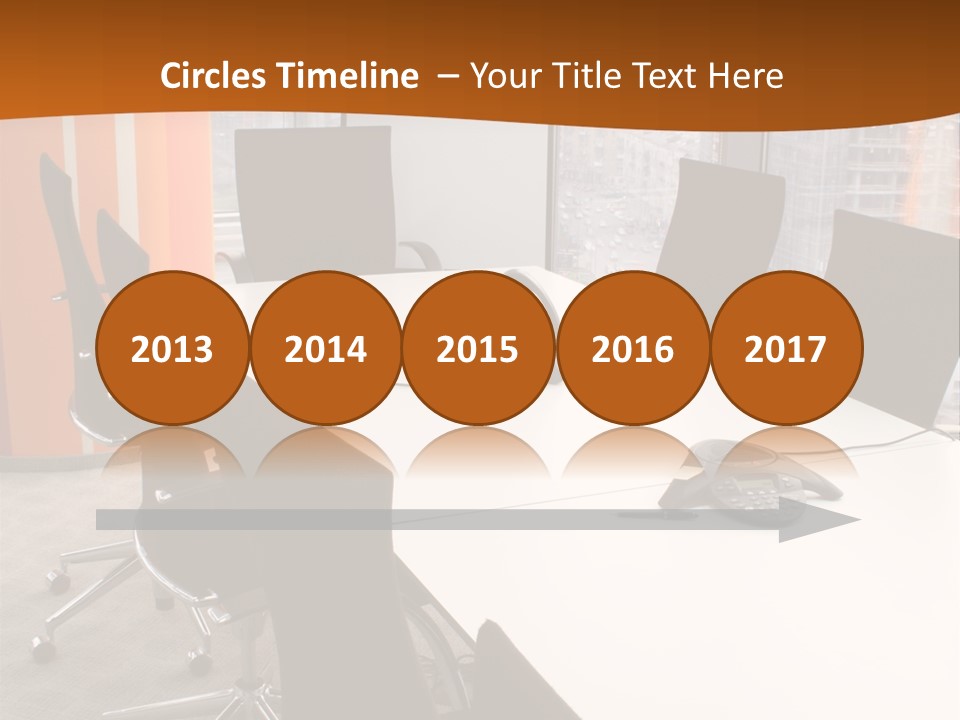 View From Office PowerPoint Template