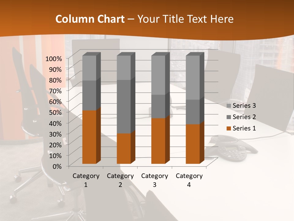 View From Office PowerPoint Template