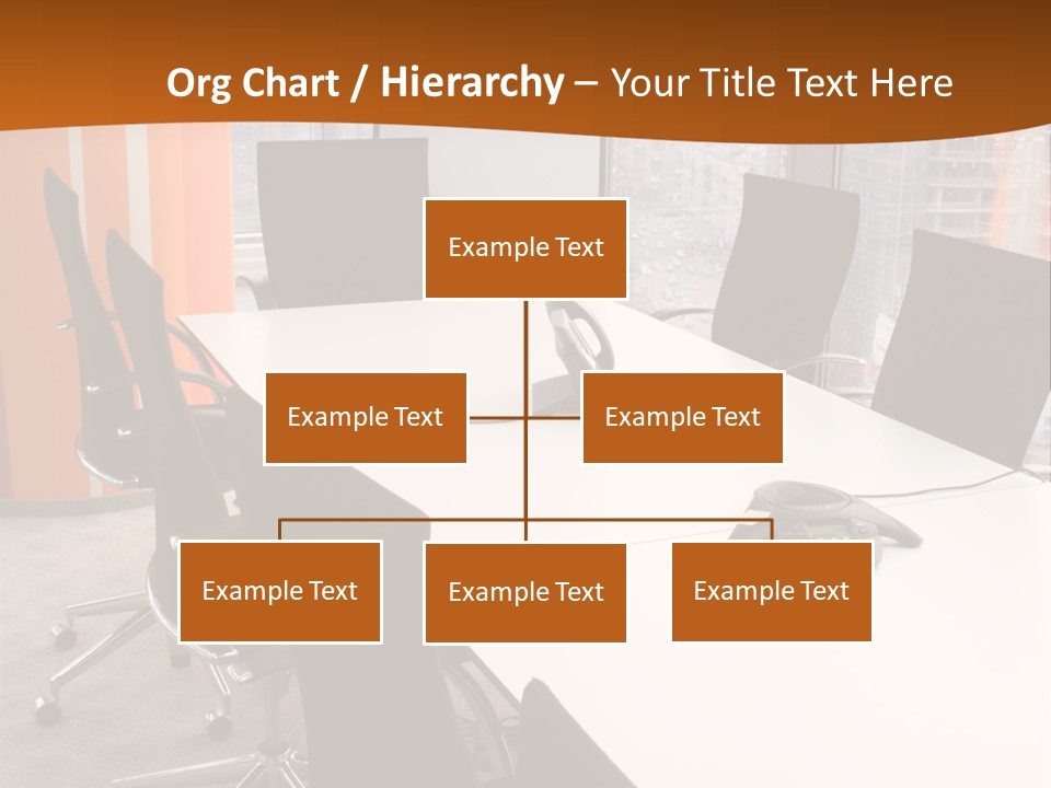 View From Office PowerPoint Template