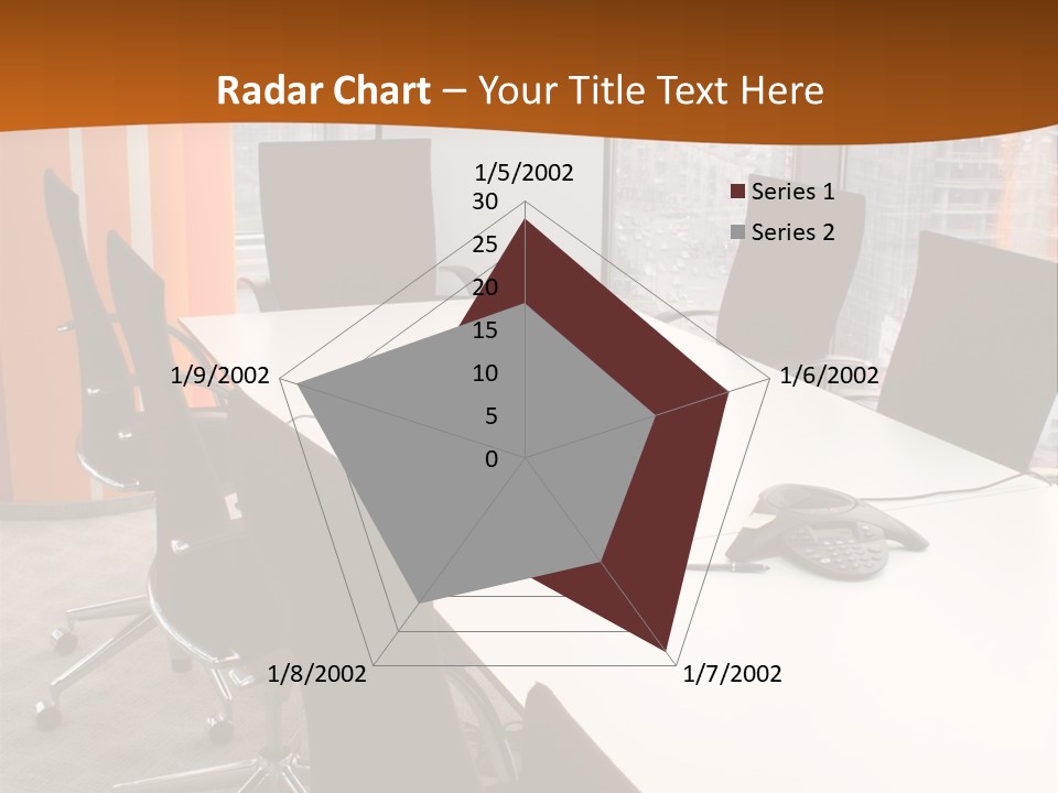 View From Office PowerPoint Template