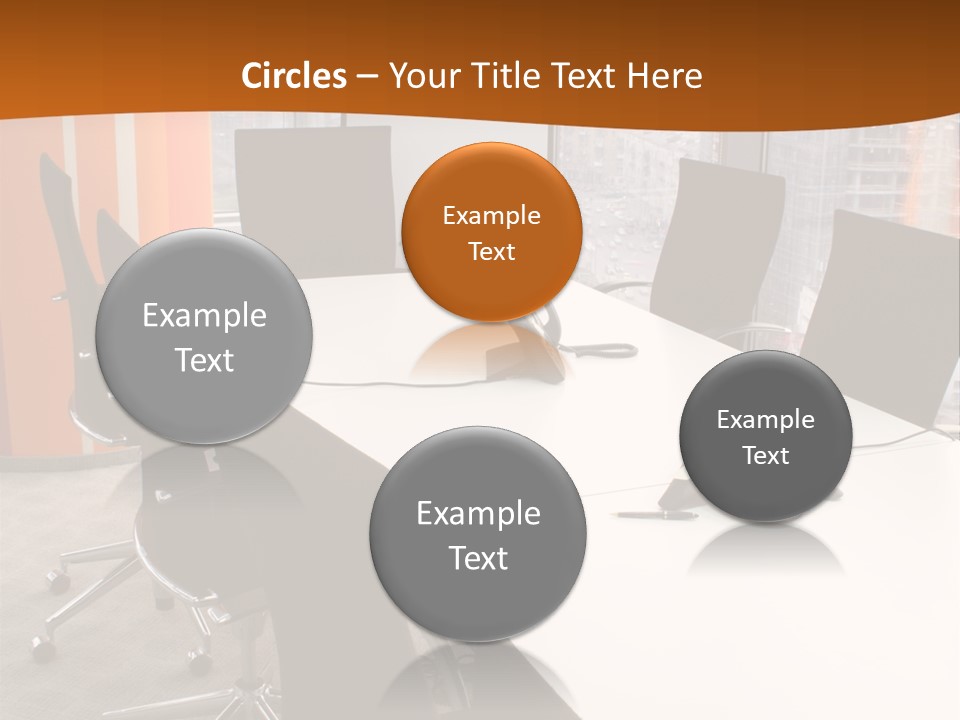 View From Office PowerPoint Template