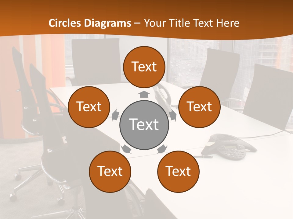 View From Office PowerPoint Template