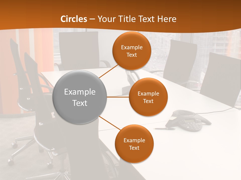 View From Office PowerPoint Template