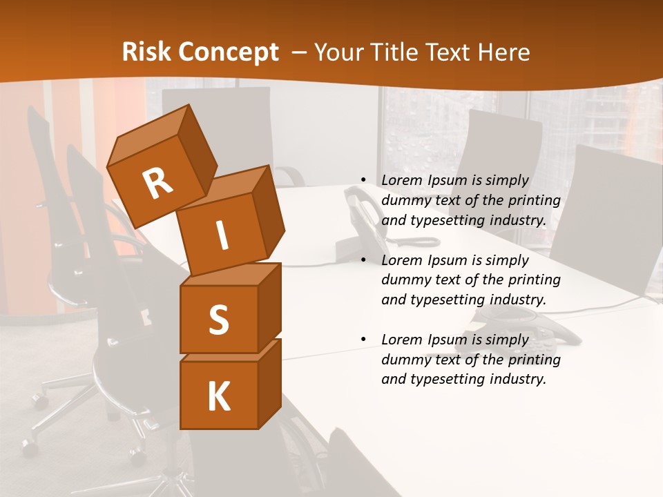 View From Office PowerPoint Template