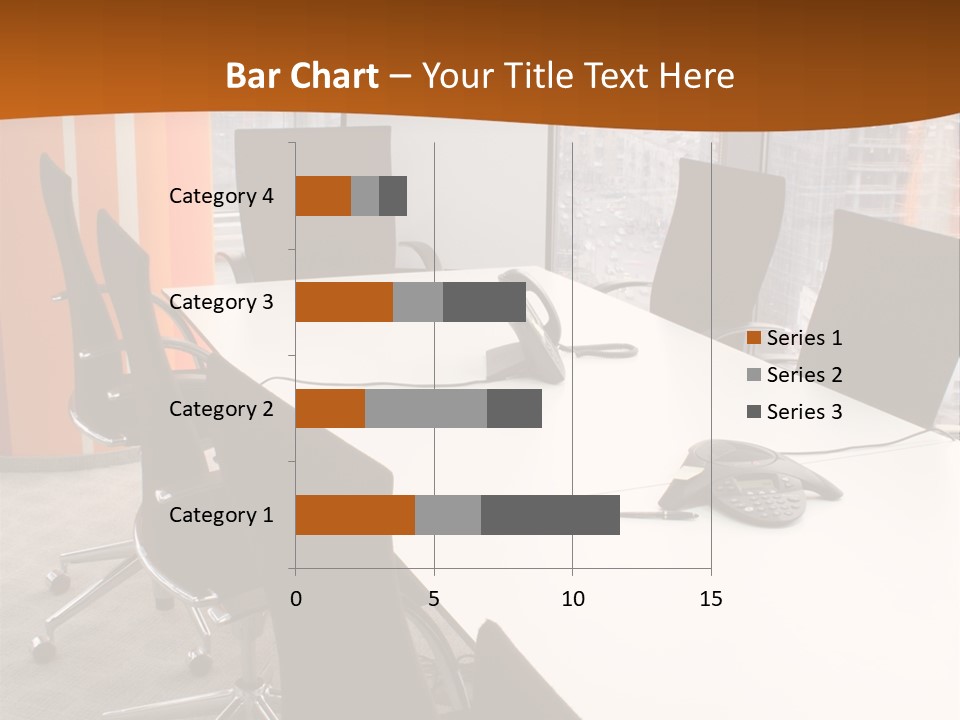 View From Office PowerPoint Template