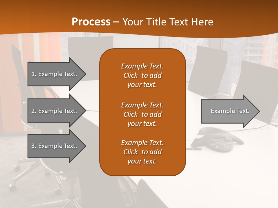 View From Office PowerPoint Template