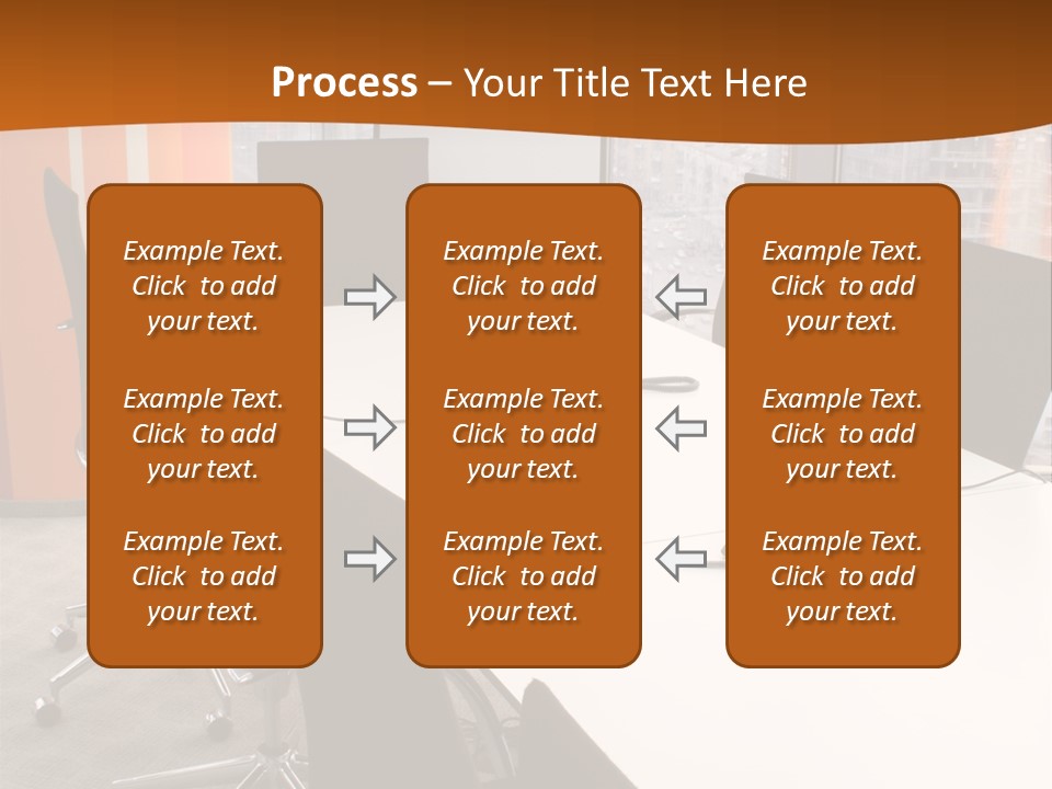 View From Office PowerPoint Template