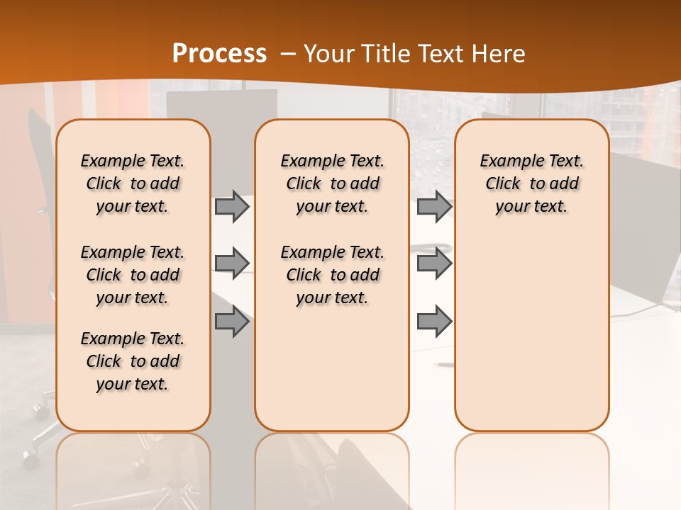 View From Office PowerPoint Template