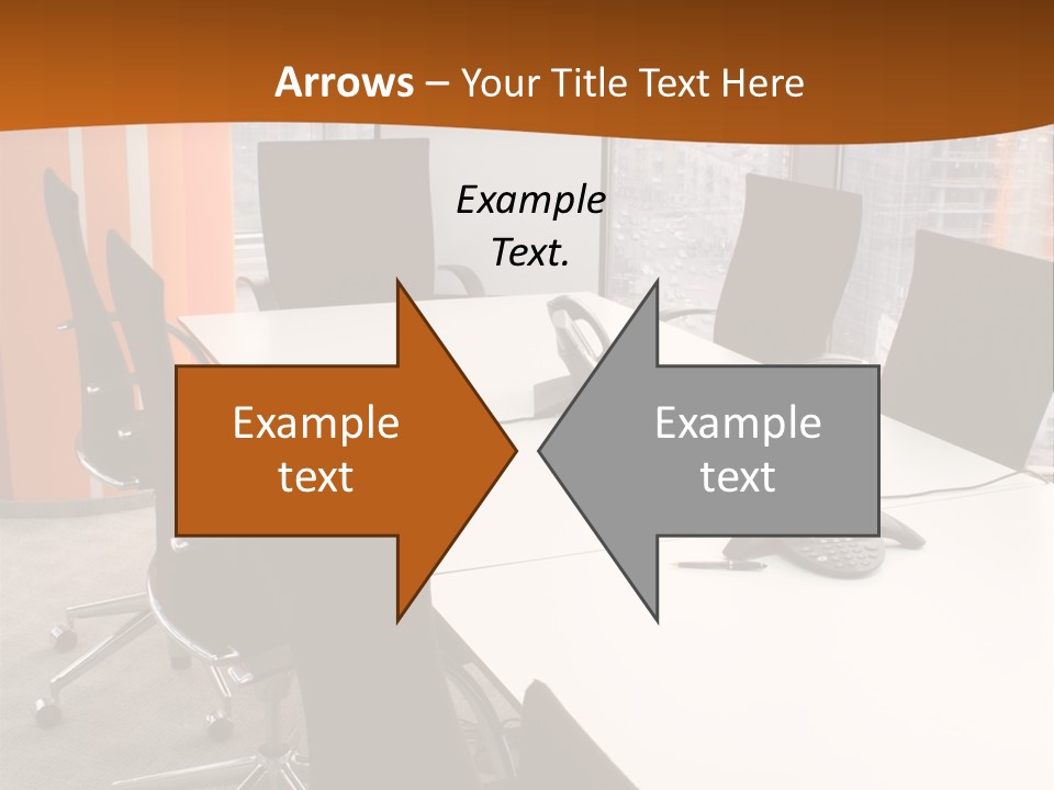 View From Office PowerPoint Template