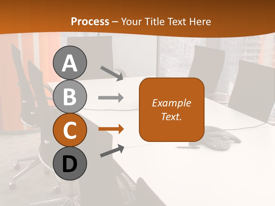 View From Office PowerPoint Template