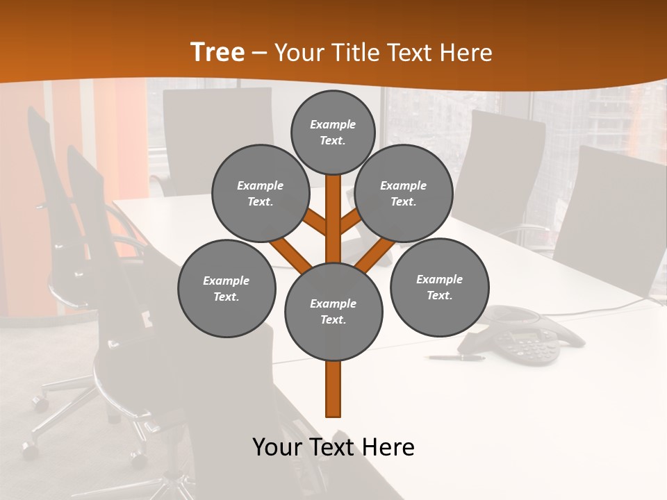 View From Office PowerPoint Template