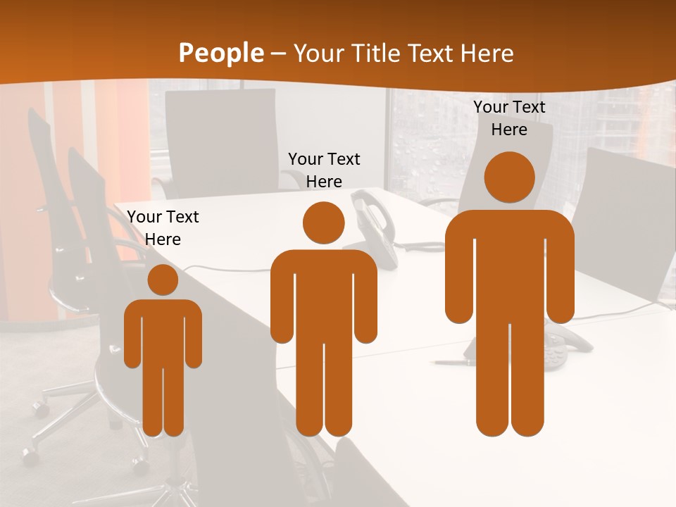 View From Office PowerPoint Template