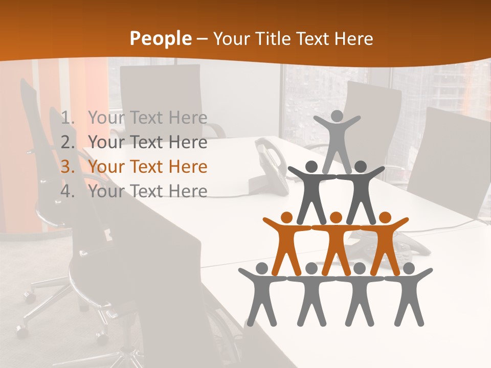 View From Office PowerPoint Template