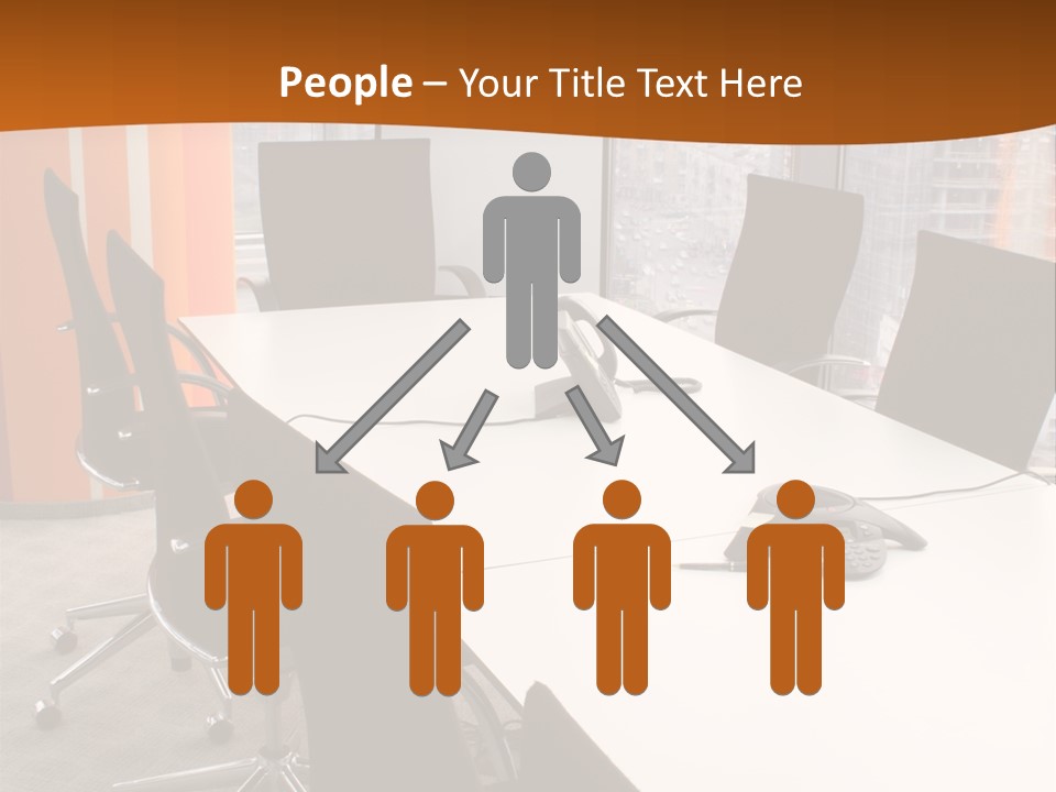 View From Office PowerPoint Template