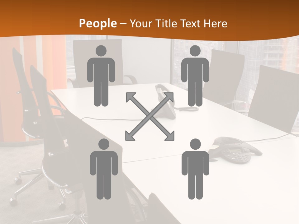 View From Office PowerPoint Template