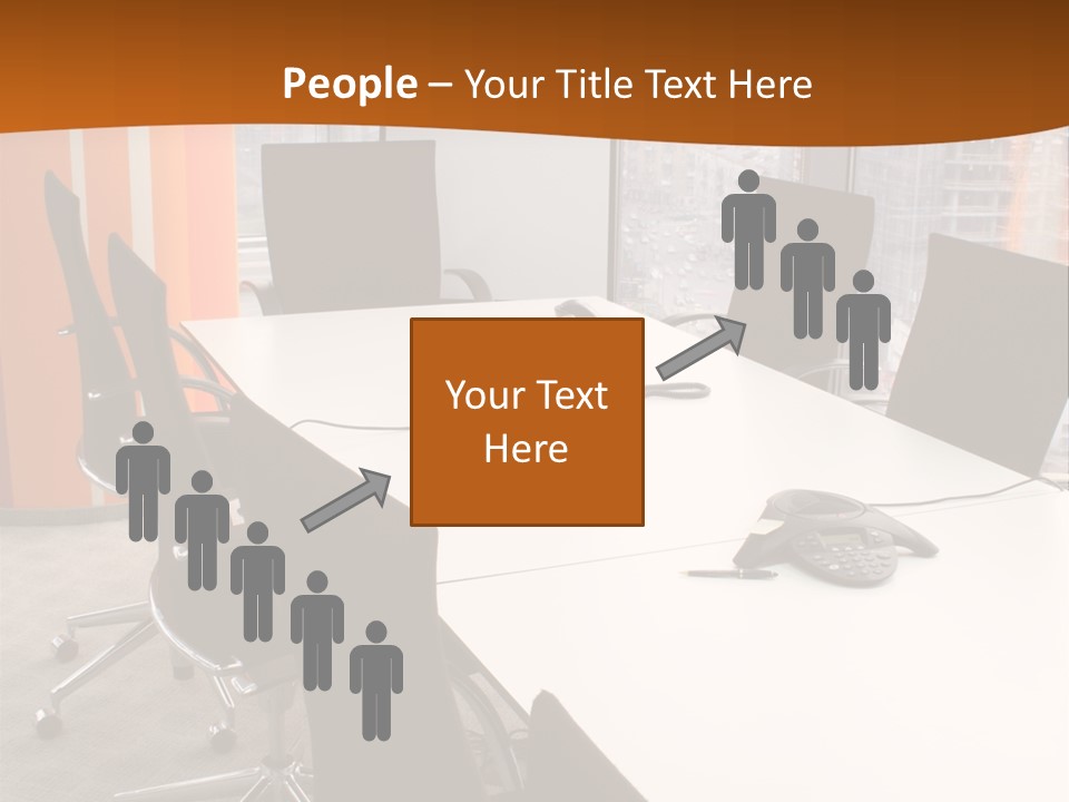 View From Office PowerPoint Template