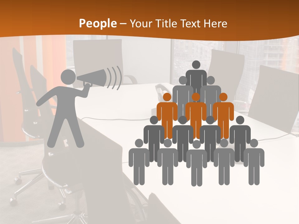 View From Office PowerPoint Template