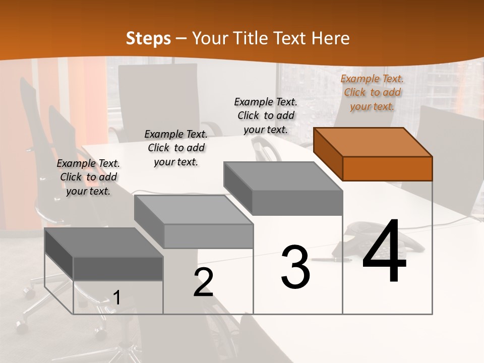 View From Office PowerPoint Template