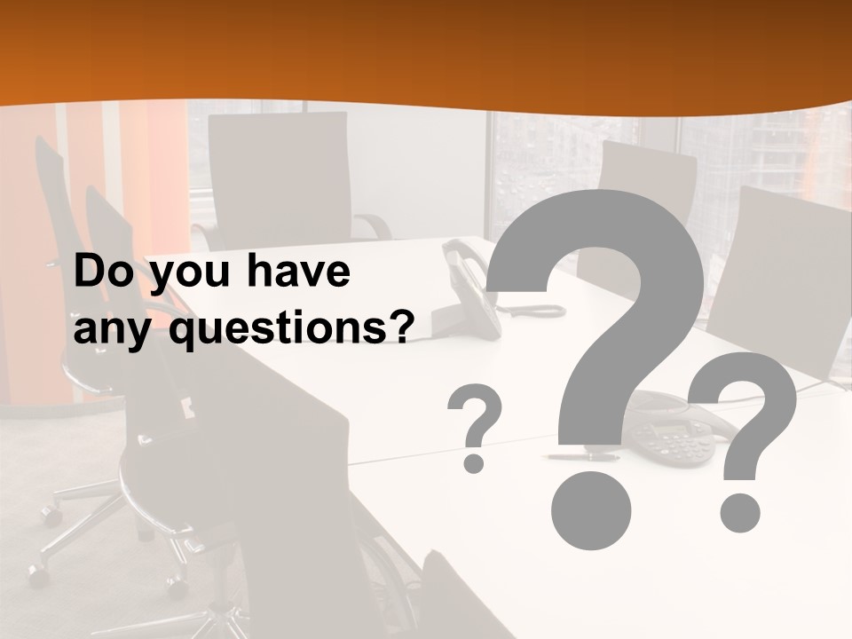 View From Office PowerPoint Template