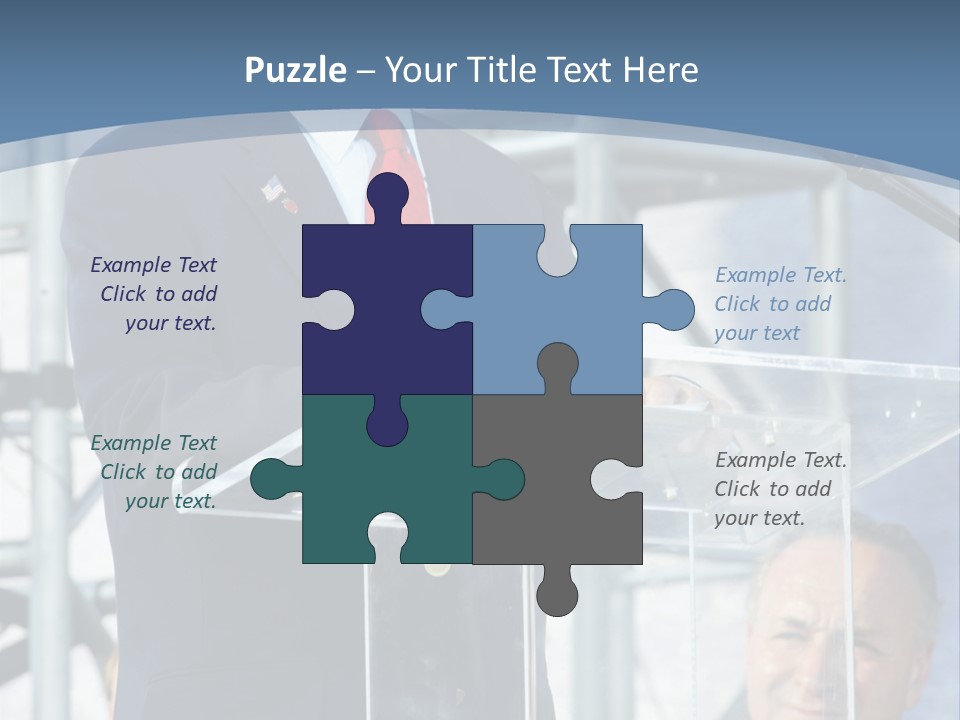 Pair Of F-104 Starfighters On A Mission PowerPoint Template